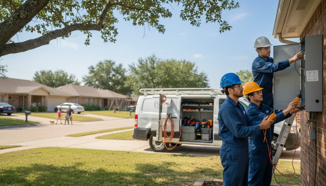 Certified electrician providing emergency electrical services in Seymour, WI